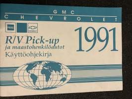 Chevrolet - Käyttöohjekirja (1991)