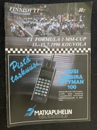 Finnish TT Formula 1 MM-Cup 1990 Kouvola - käsiohjelma