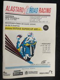 Alastaro road racing 1991 - käsiohjelma