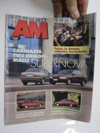 AM Automies 1995 nr 2 -Korpivaara yhtiöt - Toyota-Citroën-Suzuki -asiakaslehti