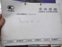 Kymco Agility  KG10SA(FL) apr/14/2005 Parts Catalogue -varaosaluettelo
