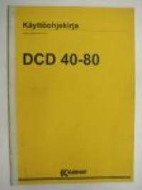Kalmar DCD 40-80 haarukkatrukki -käyttöohjekirja