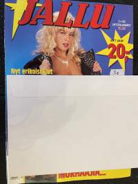 Jallu 1995 nr 2 -aikuisviihdelehti / adult graphics magazine