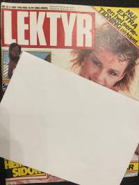 Lektyr 1986 nr 33 -adult graphics magazine / aikuisviihdelehti