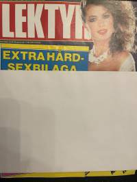 Lektyr 1986 nr 5-adult graphics magazine / aikuisviihdelehti