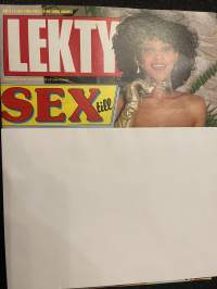 Lektyr 1986 nr 3 -adult graphics magazine / aikuisviihdelehti