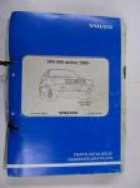 Volvo 340-360 Series 1985- Parts Catalog -varaosaluettelo englanniksi