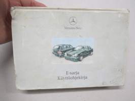 Mercedes-Benz E-sarja käyttöohjekirja 2001