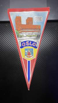 Oslo -matkailuviiri, iso koko / souvenier pennant