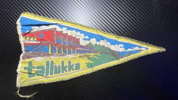 Tallukka (Vääksy) -matkailuviiri, iso koko / souvenier pennant