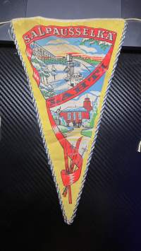 Salpausselkä -Lahti -matkailuviiri, iso koko / souvenier pennant