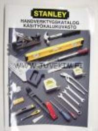 Stanley handverktygskatalog käsityökalukuvasto 1993