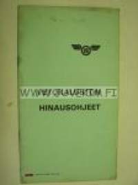 VR Vetokaluston hinausohjeet