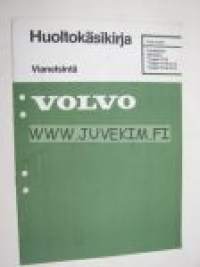 Volvo Huoltokäsikirja osa 8 (87) Vianetsintä Pysäköintilämmitin tyyppi 07-B, Tyyppi 01-B/01-D, Tyyppi 03-B/03-D -korjaamokirjasarjan osa