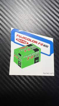 Fujicolor F- ii 400 -tarra