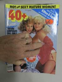 40+ 1989 July -aikuisviihdelehti / adult graphics magazine