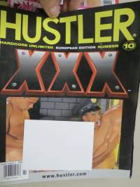 Hustler XXX Hardcore Unlimited nr 10 -aikuisviihdelehti / adult graphics magazine