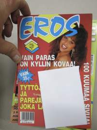 Eros 1992 nr 1 -aikuisviihdelehti / adult graphics magazine