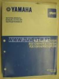 Yamaha RX10H/RX10SH, RX10MH/RX10MSH, RX10RH/RX1RSH Snow Scooter Service Manual -moottorikelkka huolto-ohjekirja