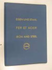 Eisen und Stahl / Fer et acier / Iron and steel - Dreisprachiges Fachwörterbuch : Deutsch, Französisch, Englisch