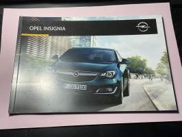 Opel Insignia 2016 -myyntiesite / sales brochure