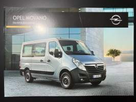 Opel Movano Henkilökuljetusautot 2015 -myyntiesite / sales brochure