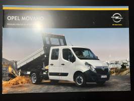 Opel Movano 2014 Movano alustat ja erikoismallit -myyntiesite / sales brochure