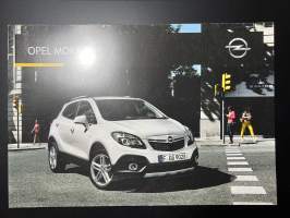 Opel Mokka 2015 -myyntiesite / sales brochure