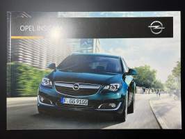 Opel Insignia 2015 -myyntiesite / sales brochure