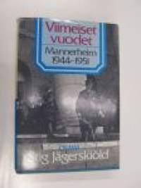 Viimeiset vuodet : Mannerheim 1944-1951