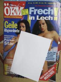 ÖKM Das Erotik - kontakt Magazin -aikuisviihdelehti / adult graphics magazine