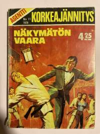 Agentti Korkeajännitys 1976 nr 11 - Näkymätön vaara -comics