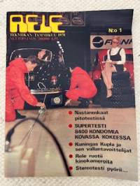 Rele 1970 nr 1 -kuluttajavalistuksellinen tekniikan tietolehti, Nastarenkaat, Kupla ja vallantavoittelijat, automaattikamerat