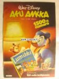 Aku Ankka 1985 nr 27, 1500:s numero