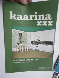 Kiintokaluste Oy Kaarina XXX keittiökalustemallisto -myyntiesite
