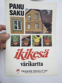 Teknos Panu, Saku ikikesä + Riihi -värikartta