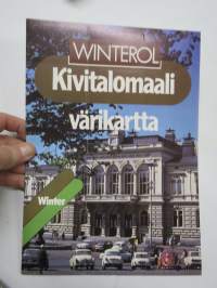 Winterol Kivitalomaali -värikartta