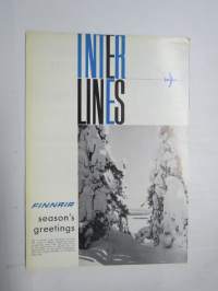 Finnair Interlines 196? -tiedotuslehti / asiakaslehti