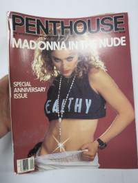 Penthouse 1985 nr 9 September, Madonna nude -adult graphics magazine / aikuisviihdelehti
