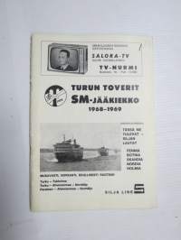 Turun Toverit TuTo ry SM-jääkiekko 1968-69 jääkiekkokausi / vuosikirja