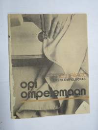 Me naiset 1973 nr 3 ompleuopas - Opi ompelemaan