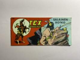 Tex seikkailu 1960 nr 18 Salainen rotko (8. vuosikerta) -sarjakuva / comics