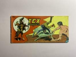 Tex seikkailu 1962 nr 6 Kuoleman varjossa (10. vuosikerta) -sarjakuva / comics