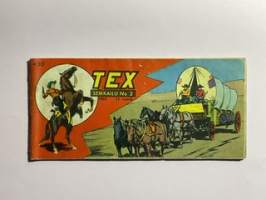 Tex seikkailu 1963 nr 2 Sheriffi pinteessä (11. vuosikerta) -sarjakuva / comics