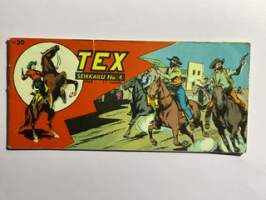 Tex seikkailu 1963 nr 4 Tulituisku Mac Coyssa (11. vuosikerta) -sarjakuva / comics