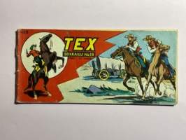 Tex seikkailu 1963 nr 18 Sotasuunnitelma (11. vuosikerta) -sarjakuva / comics