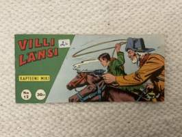 Villi Länsi 1960 nr 12 Kapteeni Miki Kidutus -comics