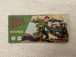 Villi Länsi 1960 nr 14 Kapteeni Miki Onnettomuuksien laakso -comics