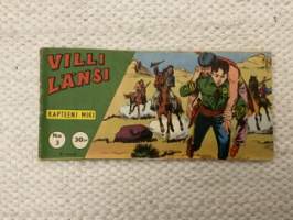 Villi Länsi 1961 nr 3 Kapteeni Miki Taistelu aamunkoitteessa -comics