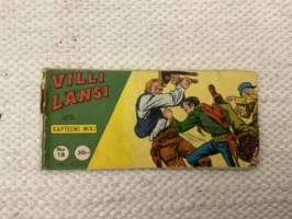 Villi Länsi 1961 nr 18 Kapteeni Miki Vindin perintö -comics